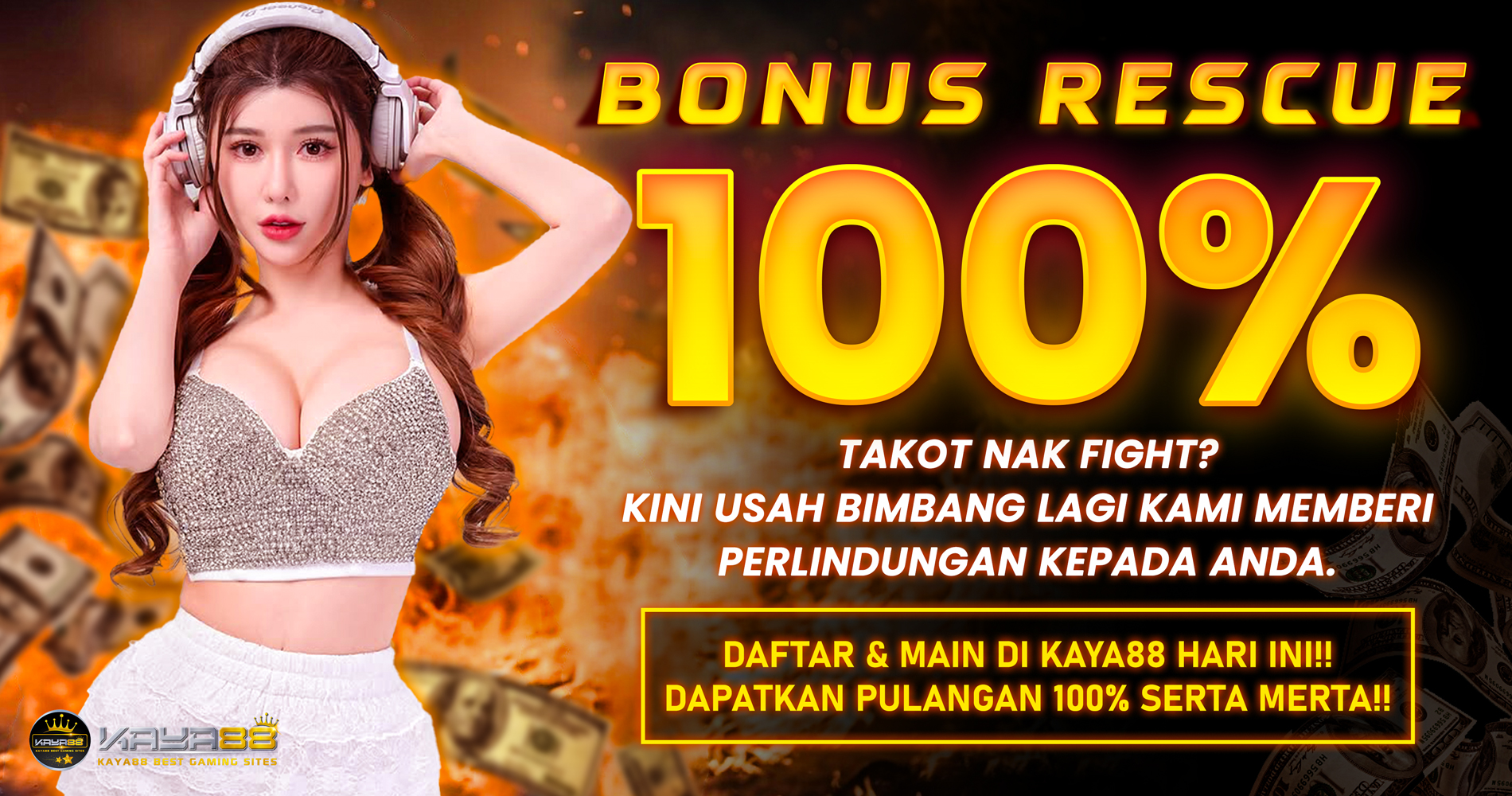 Bonus Penyelamat SEGERA 100%